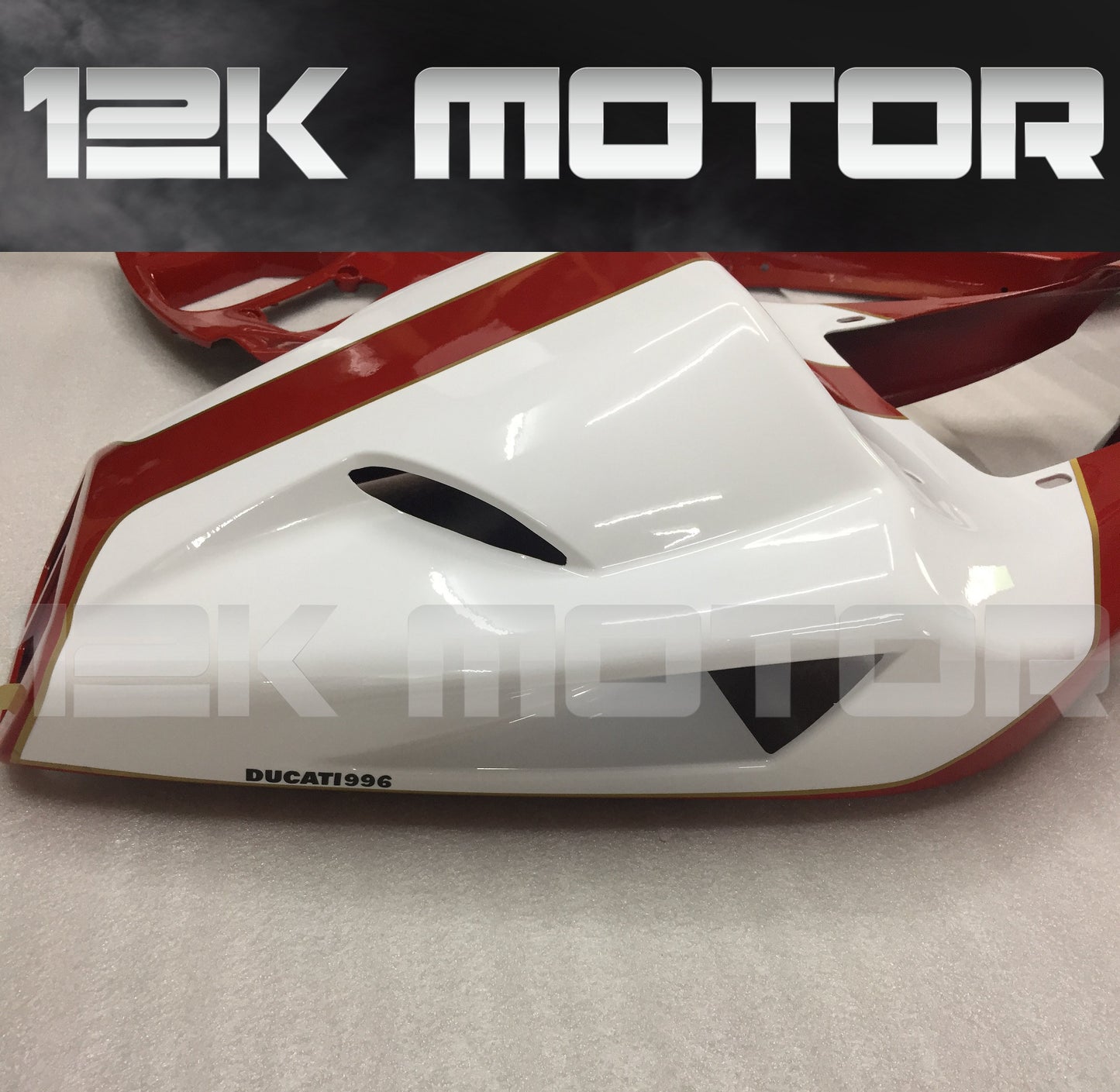 Ducati 748/916/996/998 Fairing Red and White | 12K MOTOR