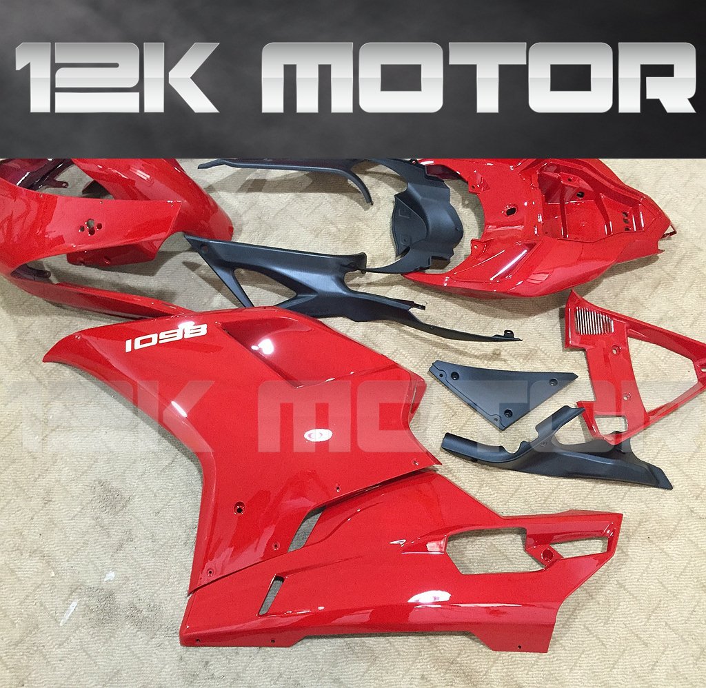 Ducati 848/1098/1198 All Red Fairing | 12K MOTOR