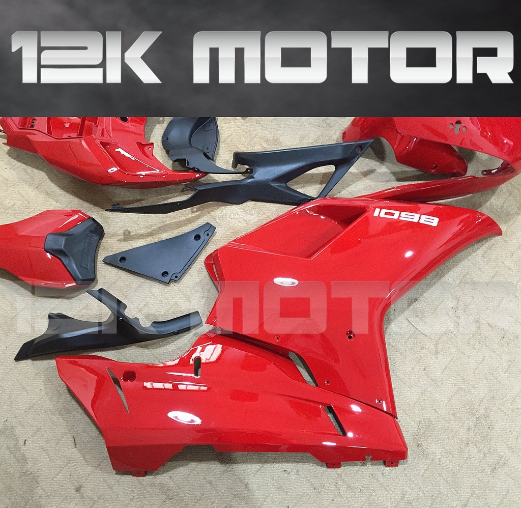 Ducati 848/1098/1198 All Red Fairing | 12K MOTOR
