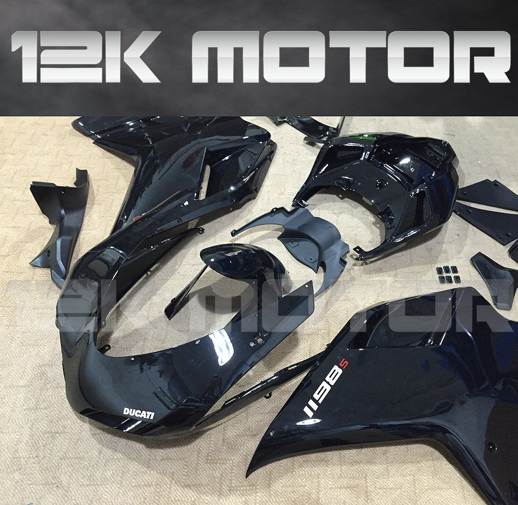 Ducati 848/1098/1198 Gloss Black Fairing | 12K MOTOR