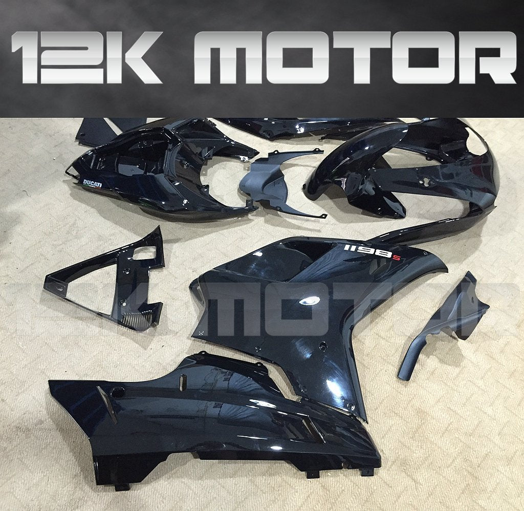 Ducati 848/1098/1198 Gloss Black Fairing | 12K MOTOR