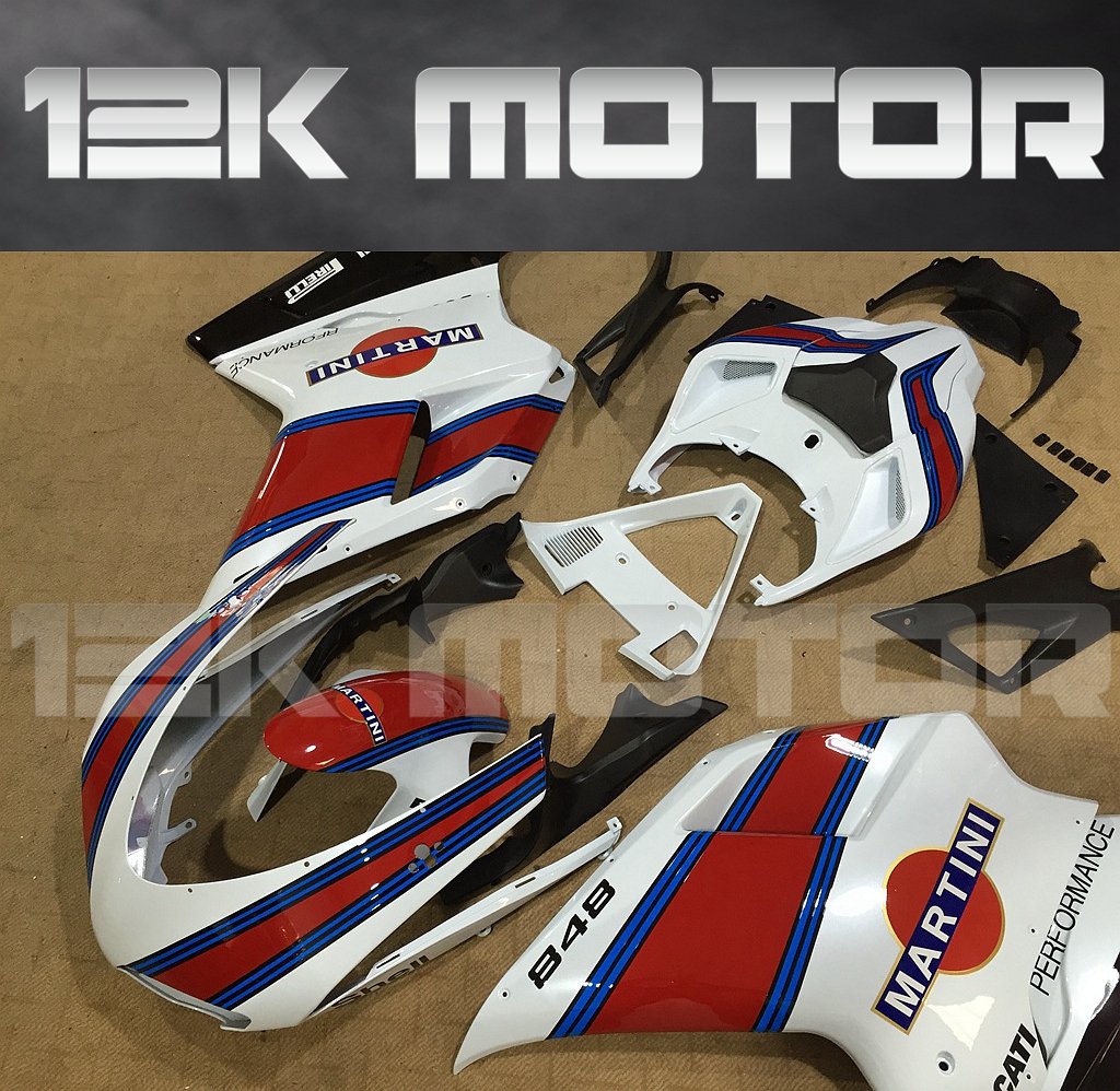 Ducati 848/1098/1198 Martini Fairing | 12K MOTOR