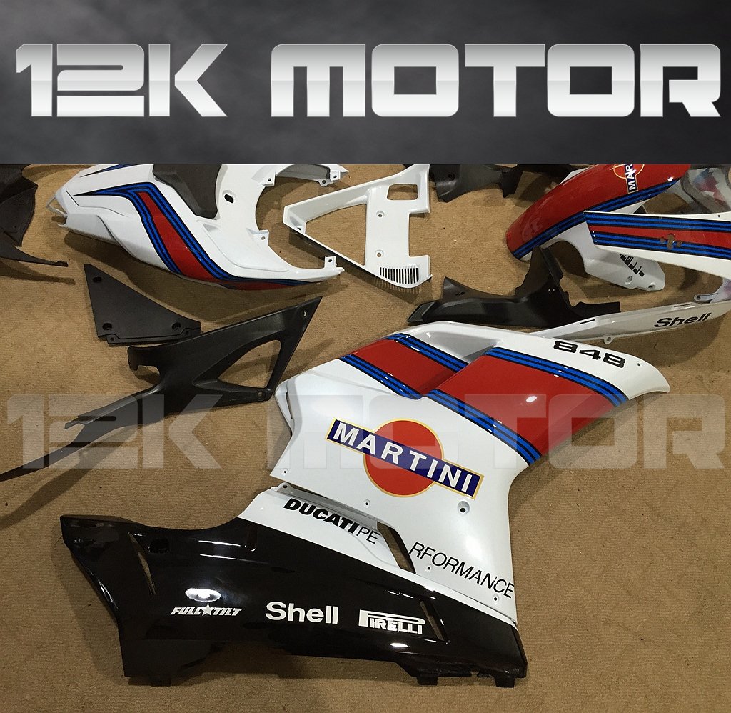Ducati 848/1098/1198 Martini Fairing | 12K MOTOR