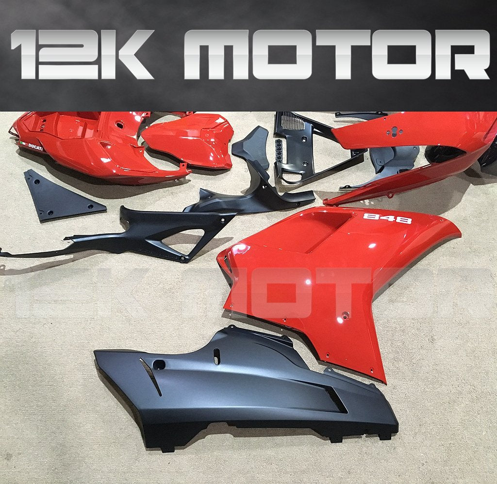 Ducati 848/1098/1198 Red with Black Fairing | 12K MOTOR