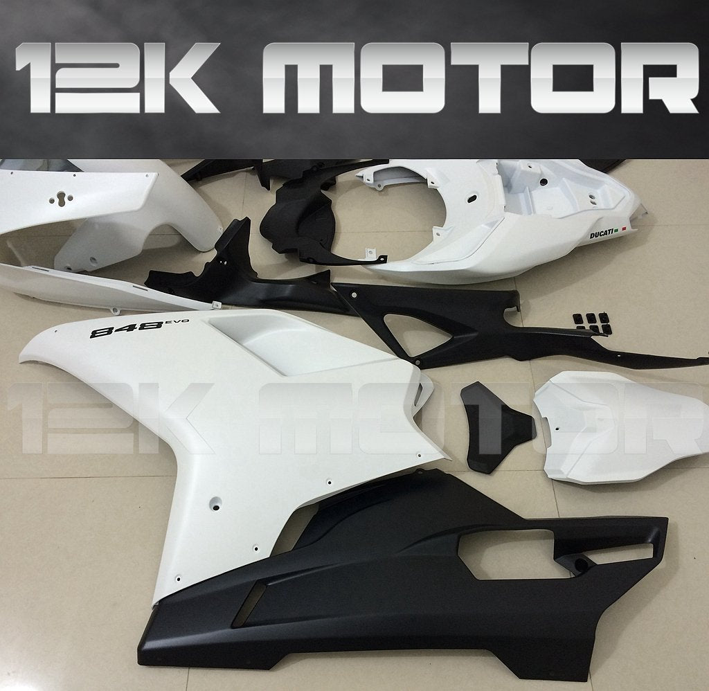 Ducati 848/1098/1198 White Fairing | 12K MOTOR