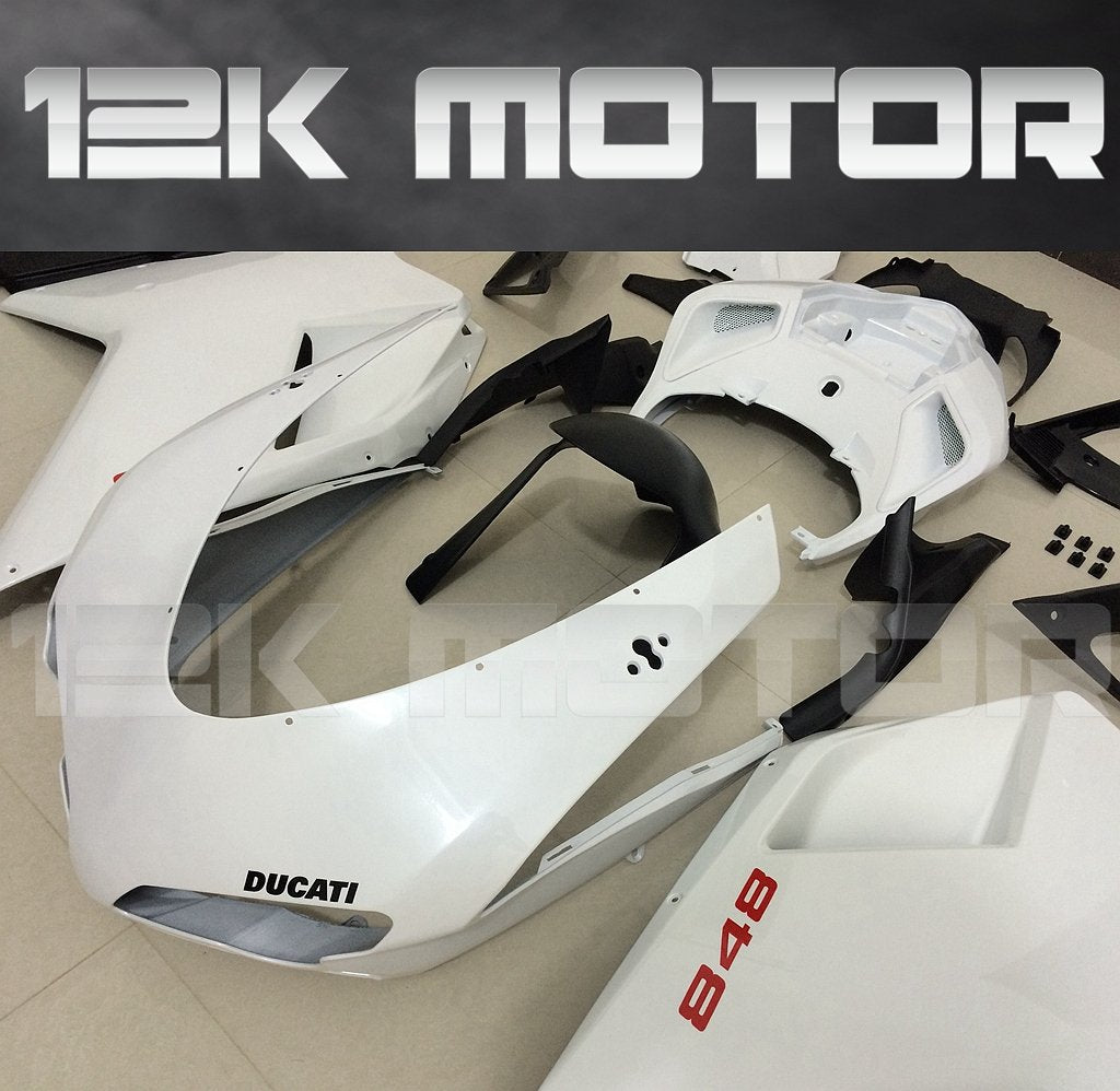 Ducati 848/1098/1198 White Fairing | 12K MOTOR