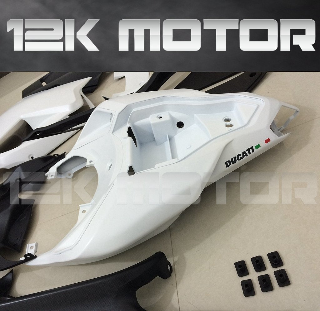 Ducati 848/1098/1198 White Fairing | 12K MOTOR