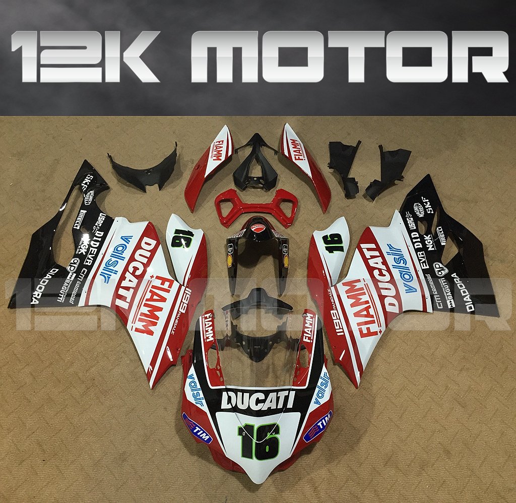 Ducati 899/1199 FIAMM Design Fairing | 12K MOTOR