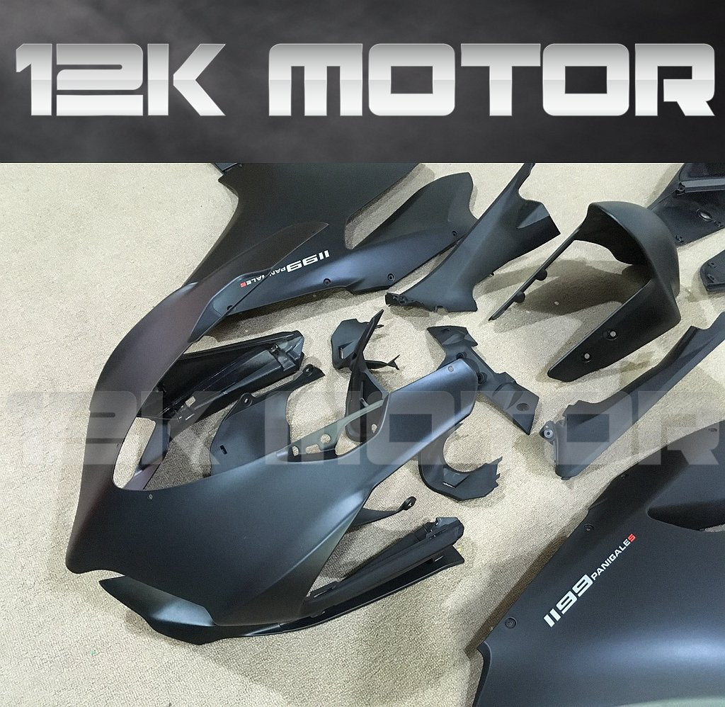 Ducati 899/1199 Matt Black Fairing | 12K MOTOR