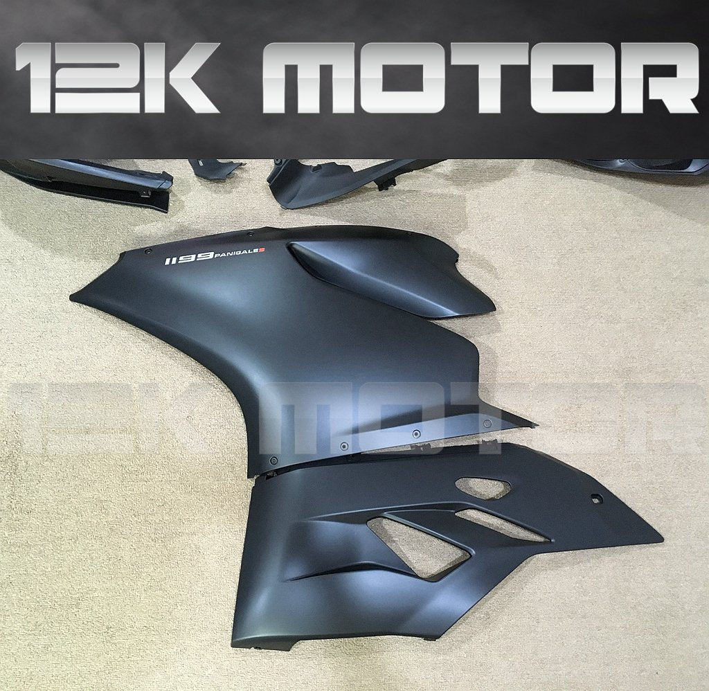 Ducati 899/1199 Matt Black Fairing | 12K MOTOR