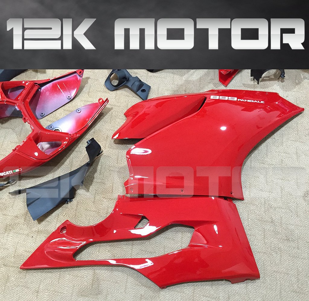 Ducati 899/1199 Plain Red Fairing | 12K MOTOR