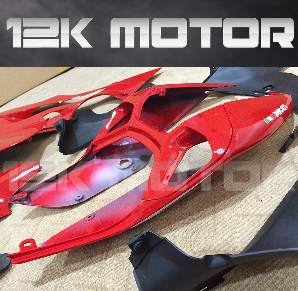 Ducati 899/1199 Plain Red Fairing | 12K MOTOR