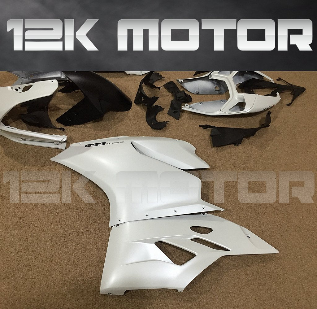 Ducati 899/1199 Satin Pearl White Fairing | 12K MOTOR