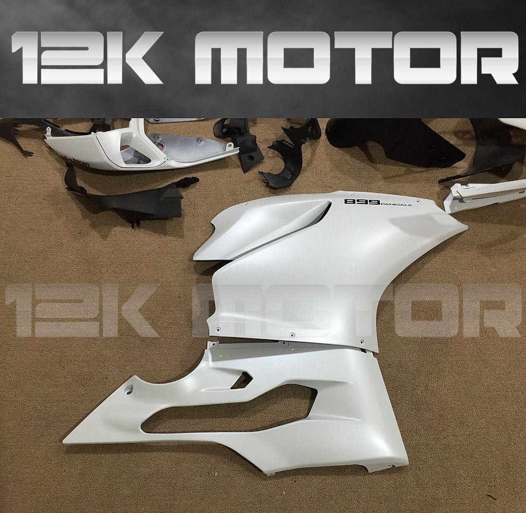 Ducati 899/1199 Satin Pearl White Fairing | 12K MOTOR