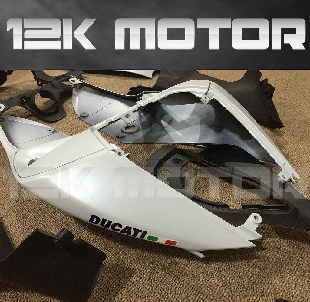 Ducati 899/1199 Satin Pearl White Fairing | 12K MOTOR