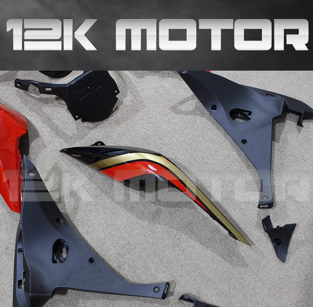 HONDA CBR600F 2011-2013 Red and Gold Fairing | 12K MOTOR