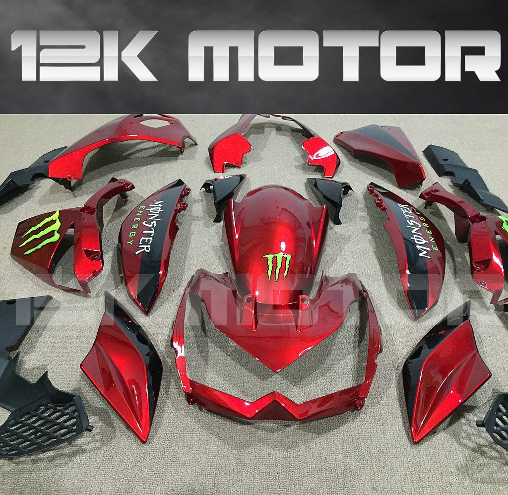 KAWASAKI Z1000 2010-2013 Red Fairing | 12K MOTOR