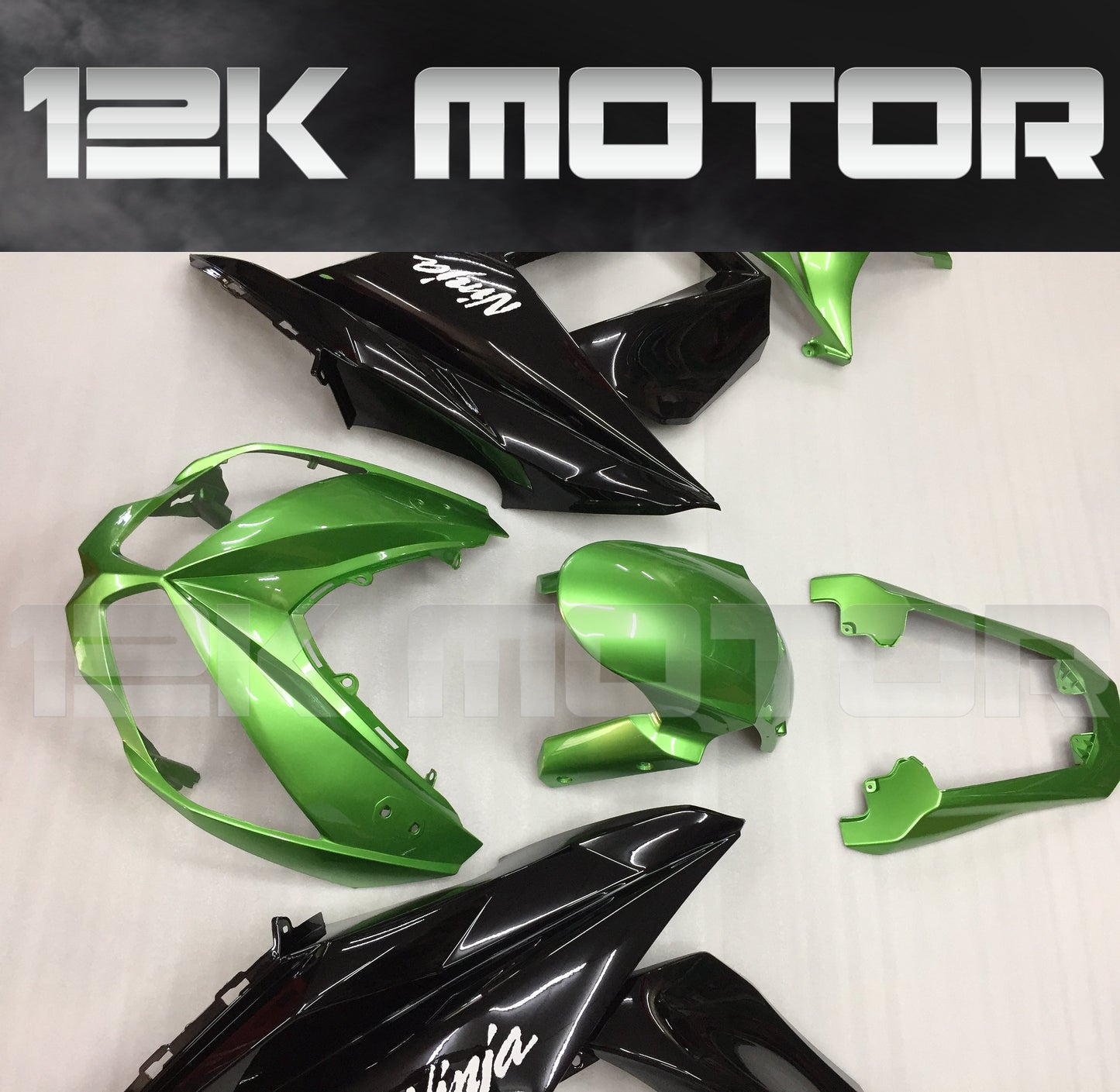 KAWASAKI Z1000SX 2010-2015 Green Fairing | 12K MOTOR