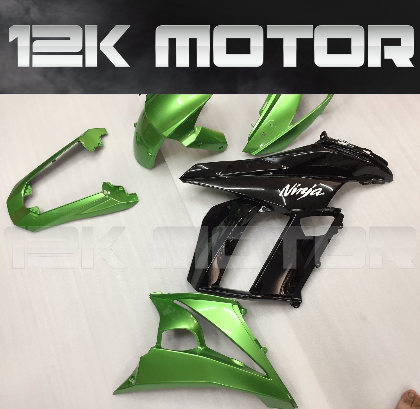 KAWASAKI Z1000SX 2010-2015 Green Fairing | 12K MOTOR