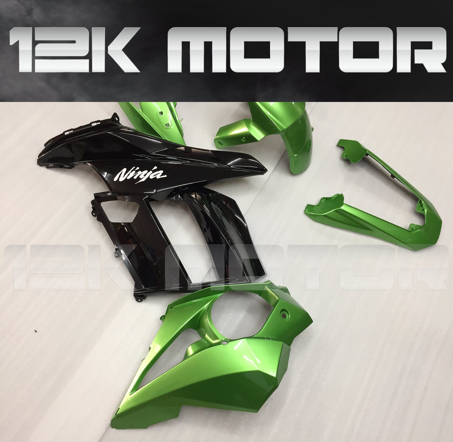 KAWASAKI Z1000SX 2010-2015 Green Fairing | 12K MOTOR
