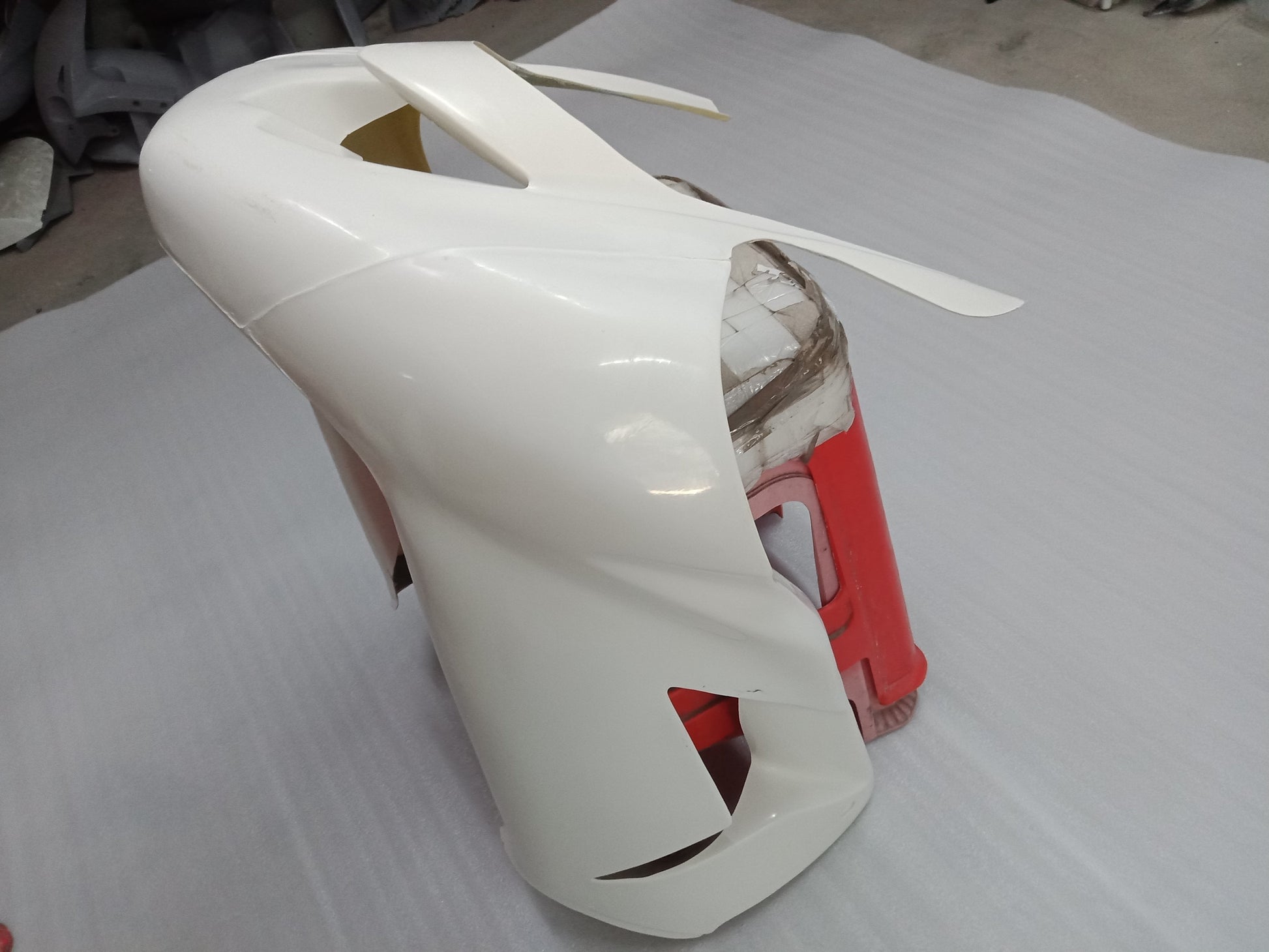 KAWASAKI ZX10R 2004 2005 Fiberglass Race Fairing | 12K MOTOR