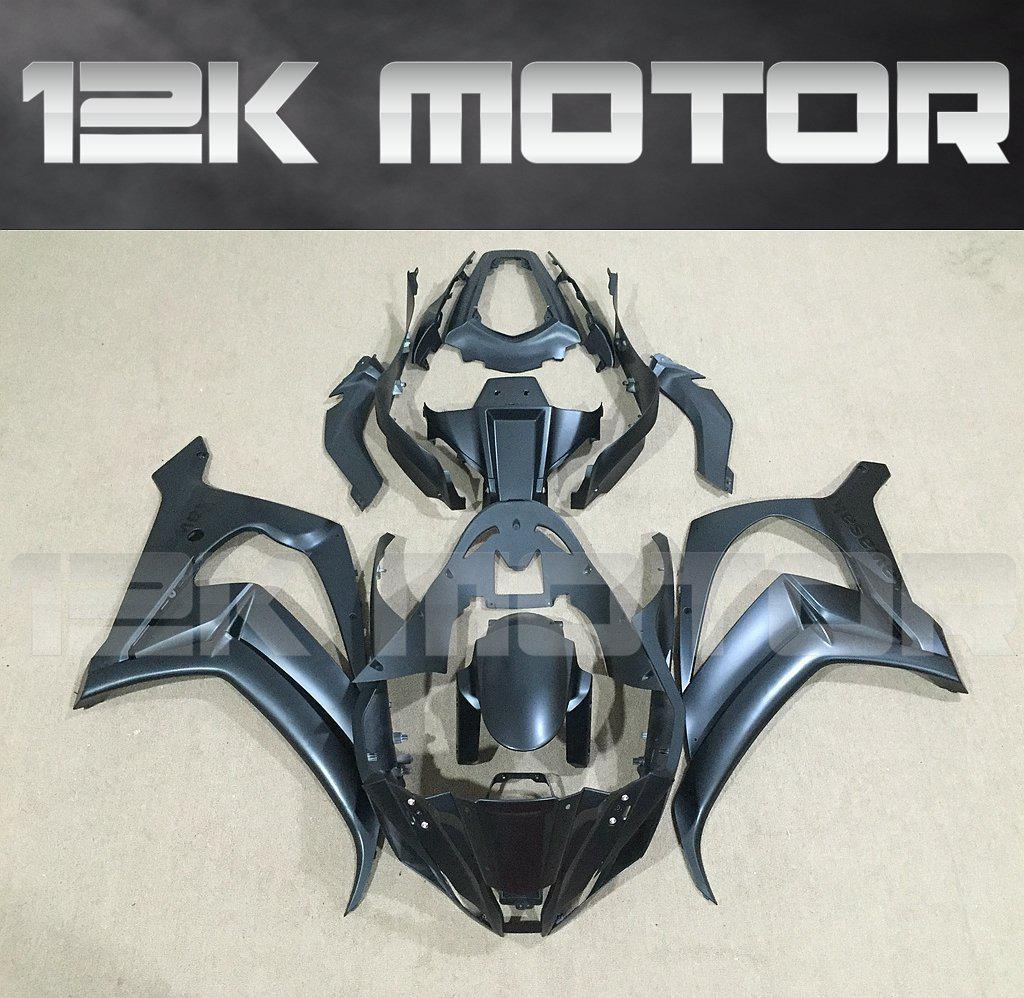 KAWASAKI ZX10R 2011-2015 Plain Matt Black Fairing | 12K MOTOR
