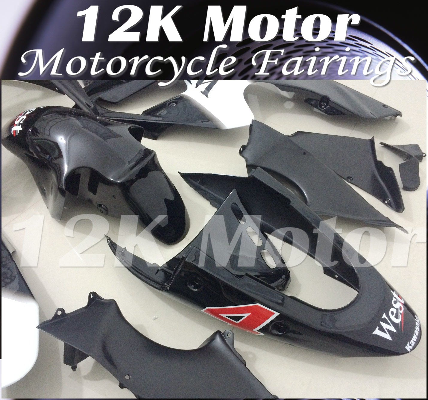 KAWASAKI ZX12R 2002-2006 Fairing | 12K MOTOR