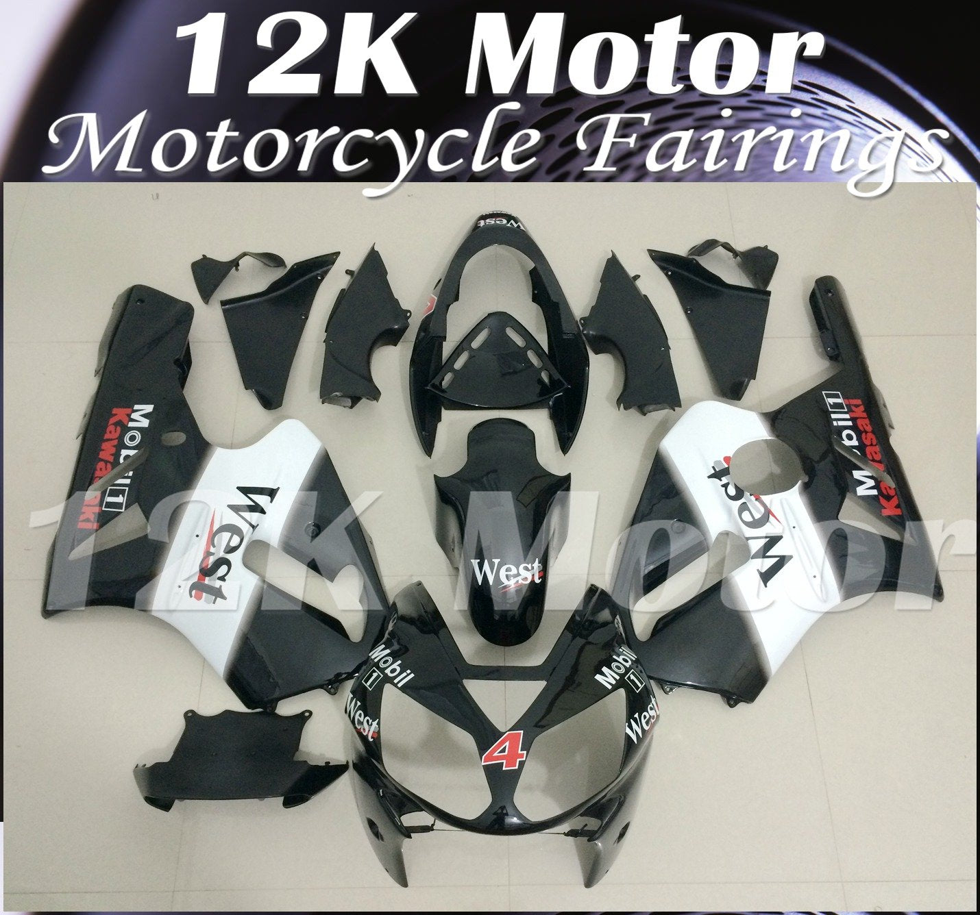 KAWASAKI ZX12R 2002-2006 Fairing | 12K MOTOR