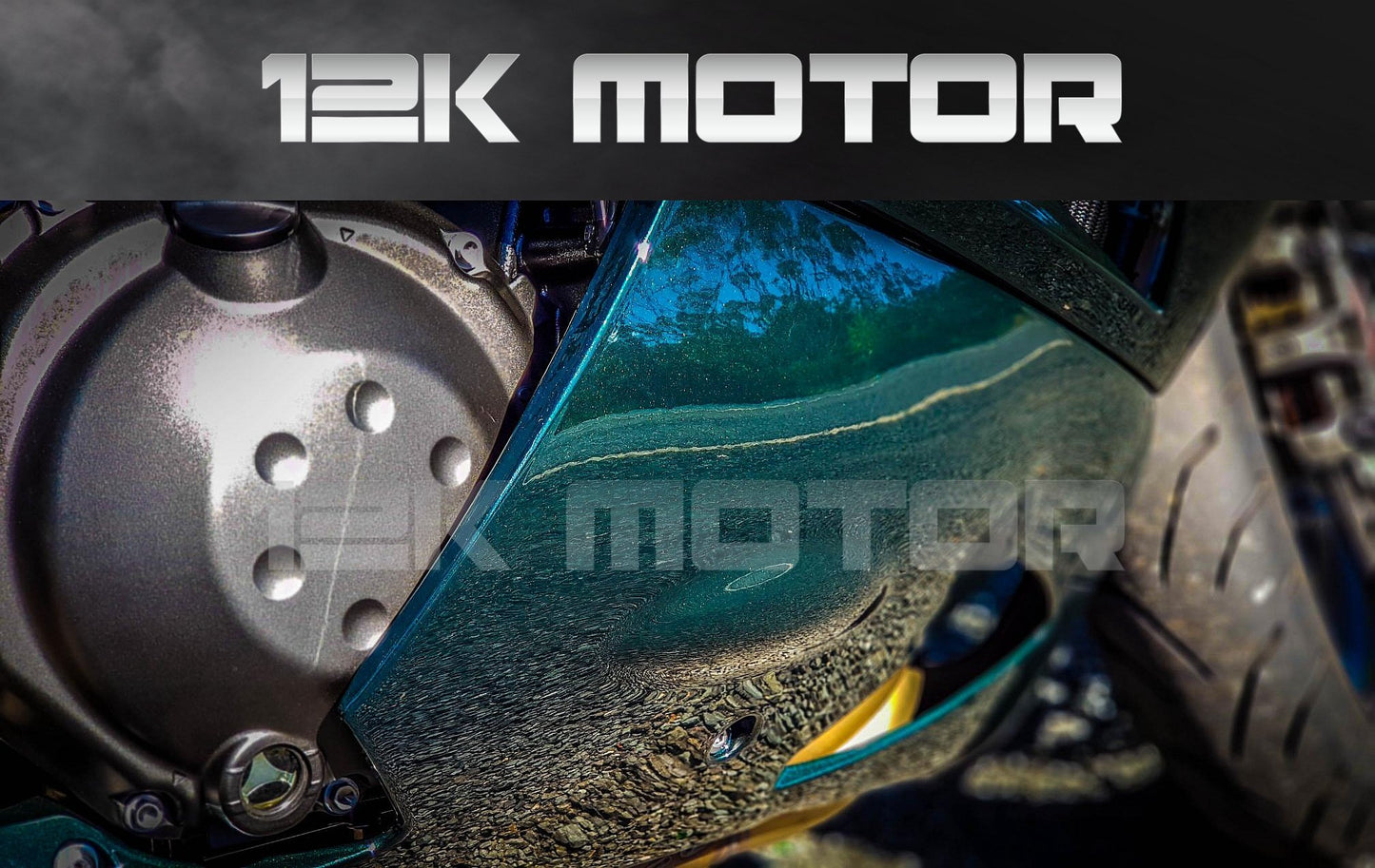KAWASAKI ZX14R 2012-2017 Dark Green Fairing | 12K MOTOR