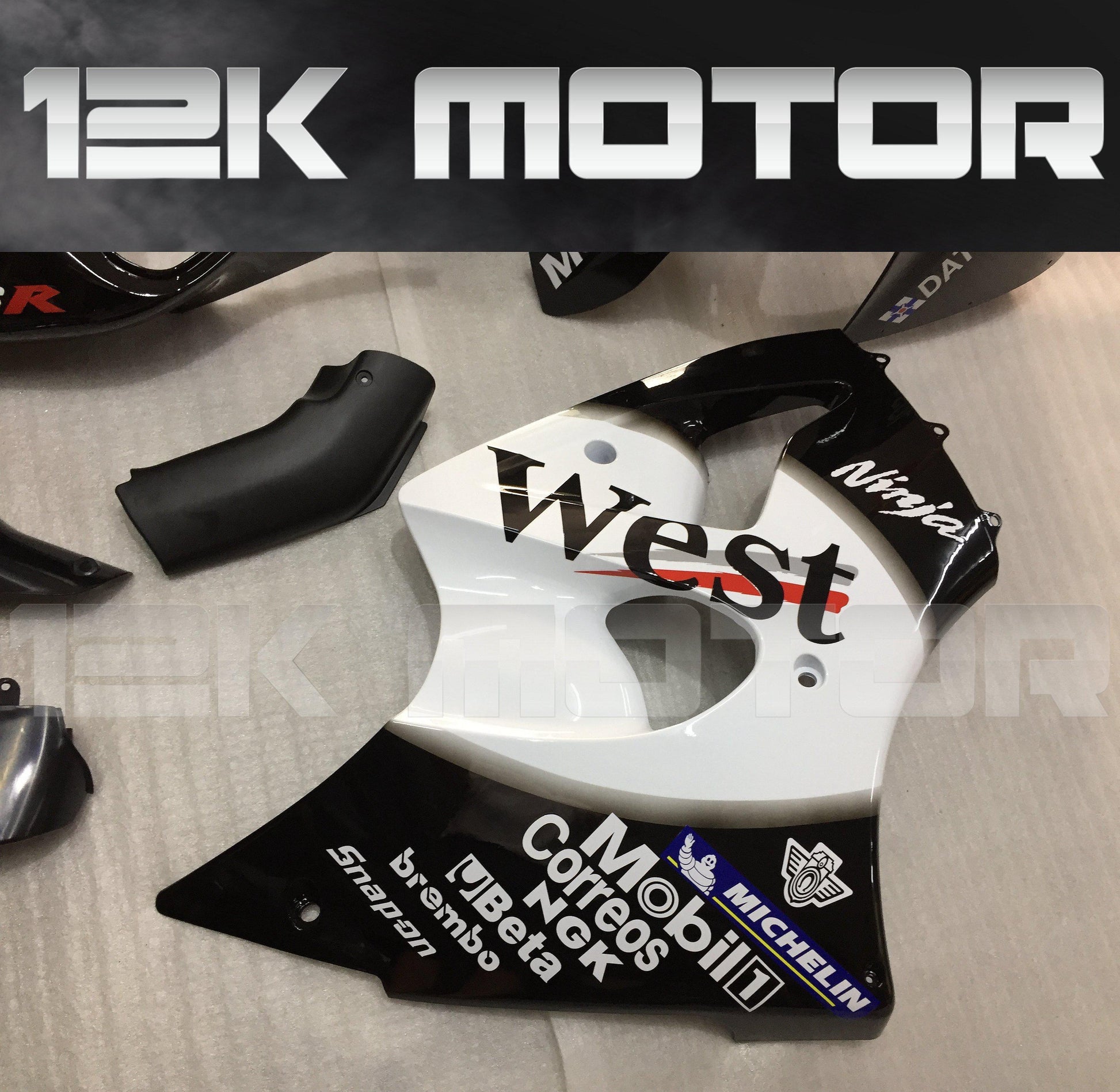 KAWASAKI ZX6R 2000-2002 West Design Fairing | 12K MOTOR