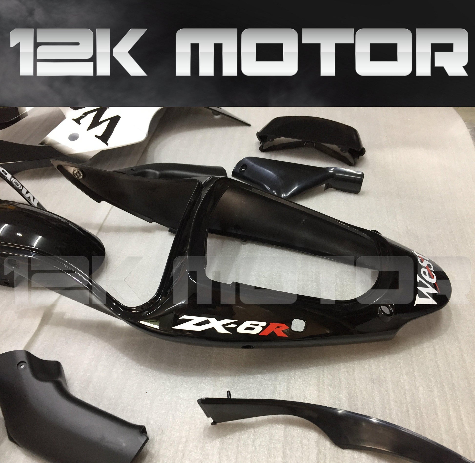 KAWASAKI ZX6R 2000-2002 West Design Fairing | 12K MOTOR