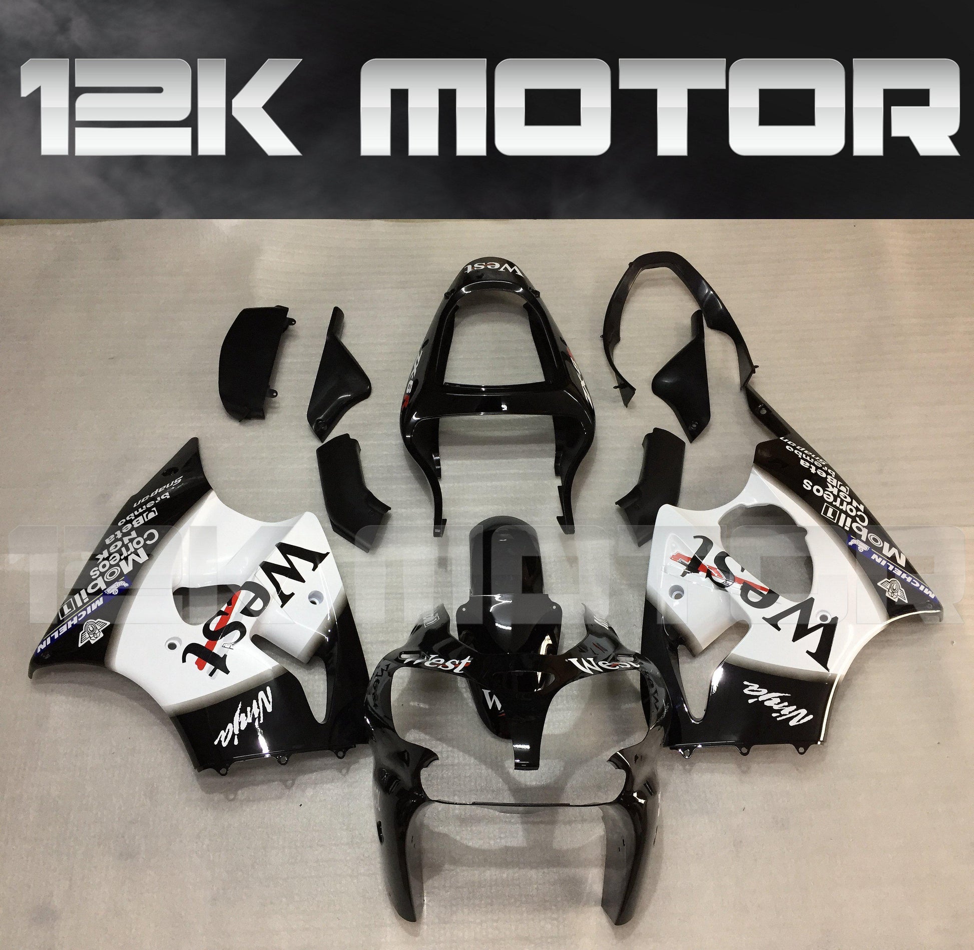 KAWASAKI ZX6R 2000-2002 West Design Fairing | 12K MOTOR