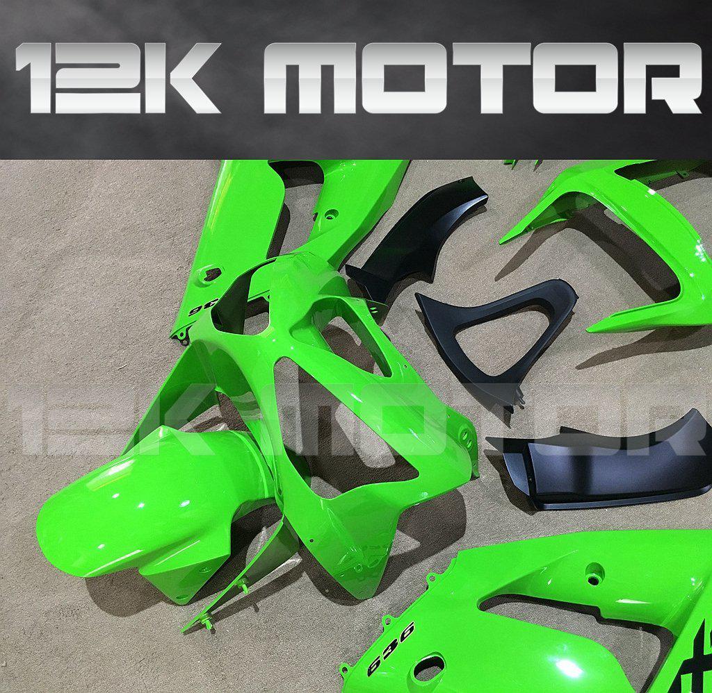 KAWASAKI ZX6R 2003 2004 Green Fairing | 12K MOTOR