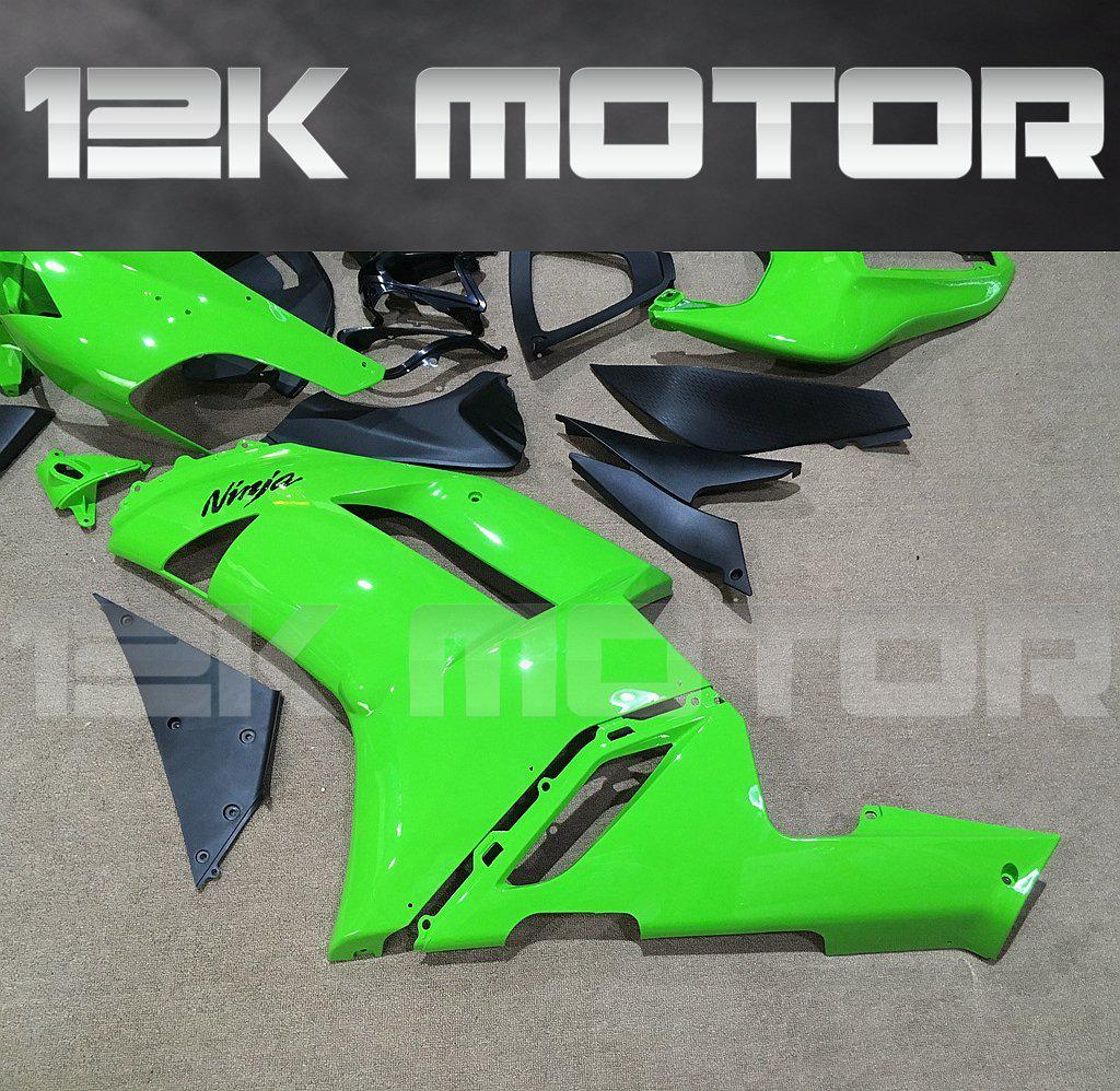 KAWASAKI ZX6R 2007 2008 Green Fairing | 12K MOTOR