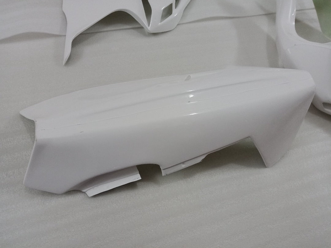 painting motorcycle fairing matte black