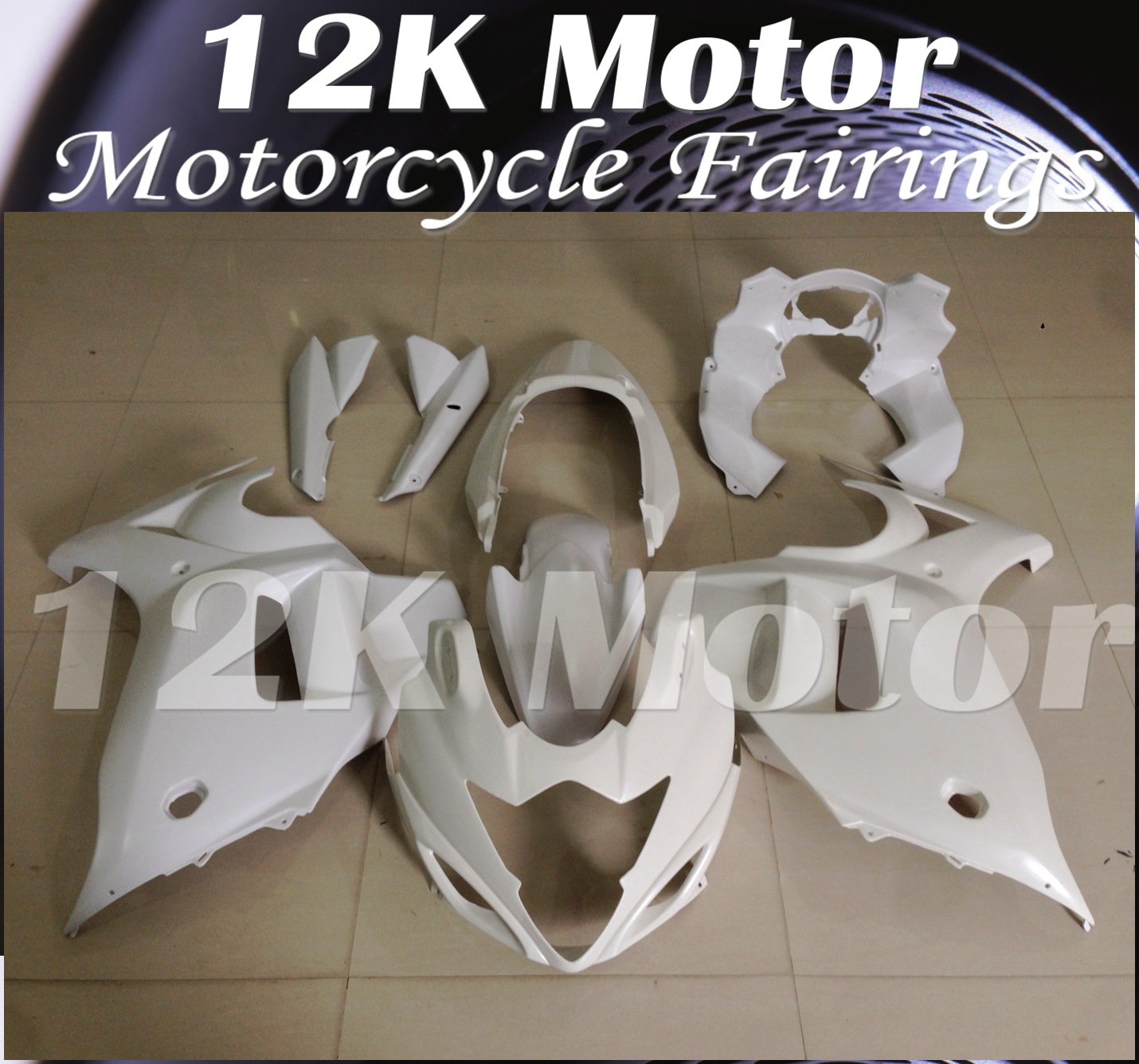 SUZUKI GSX650F 2008-2013 Fairing Unpainted | 12K MOTOR