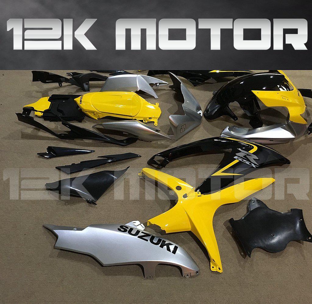 SUZUKI GSXR 600/750 2008-2010 Yellow Fairing | 12K MOTOR