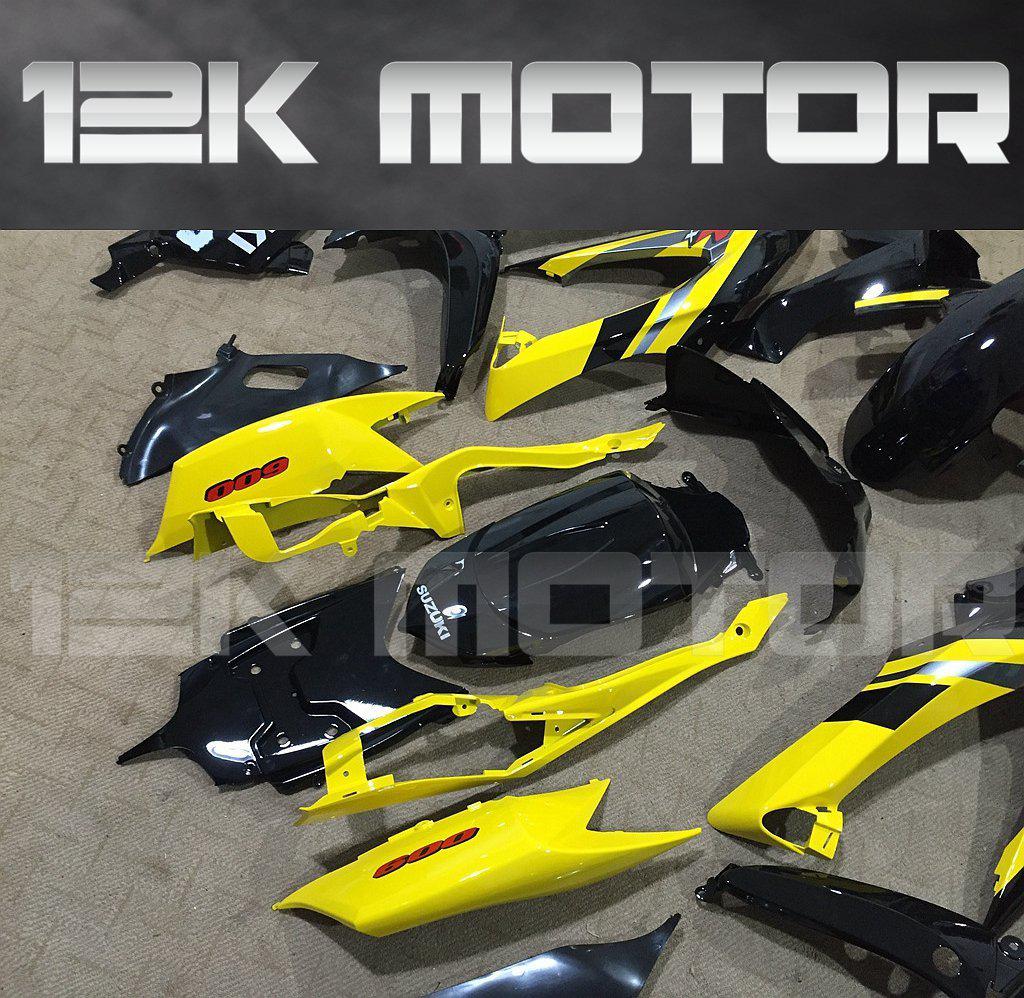SUZUKI GSXR 600/750 2008-2010 Yellow Fairing | 12K MOTOR