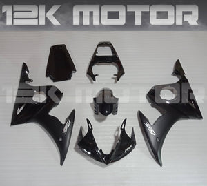 Enhance Your Yamaha R6 (2003-2005) with Stunning Black Fairing Kits