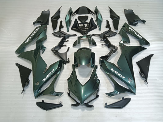 DARK FOREST GREEN FAIRING KIT FOR HONDA CBR650R 2021 2022 2023 2024