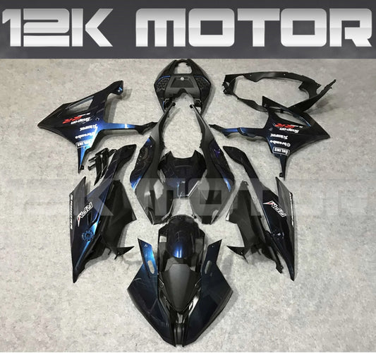 BMW S1000RR 2019-2022 Dark Metallic Blue Fairing Set