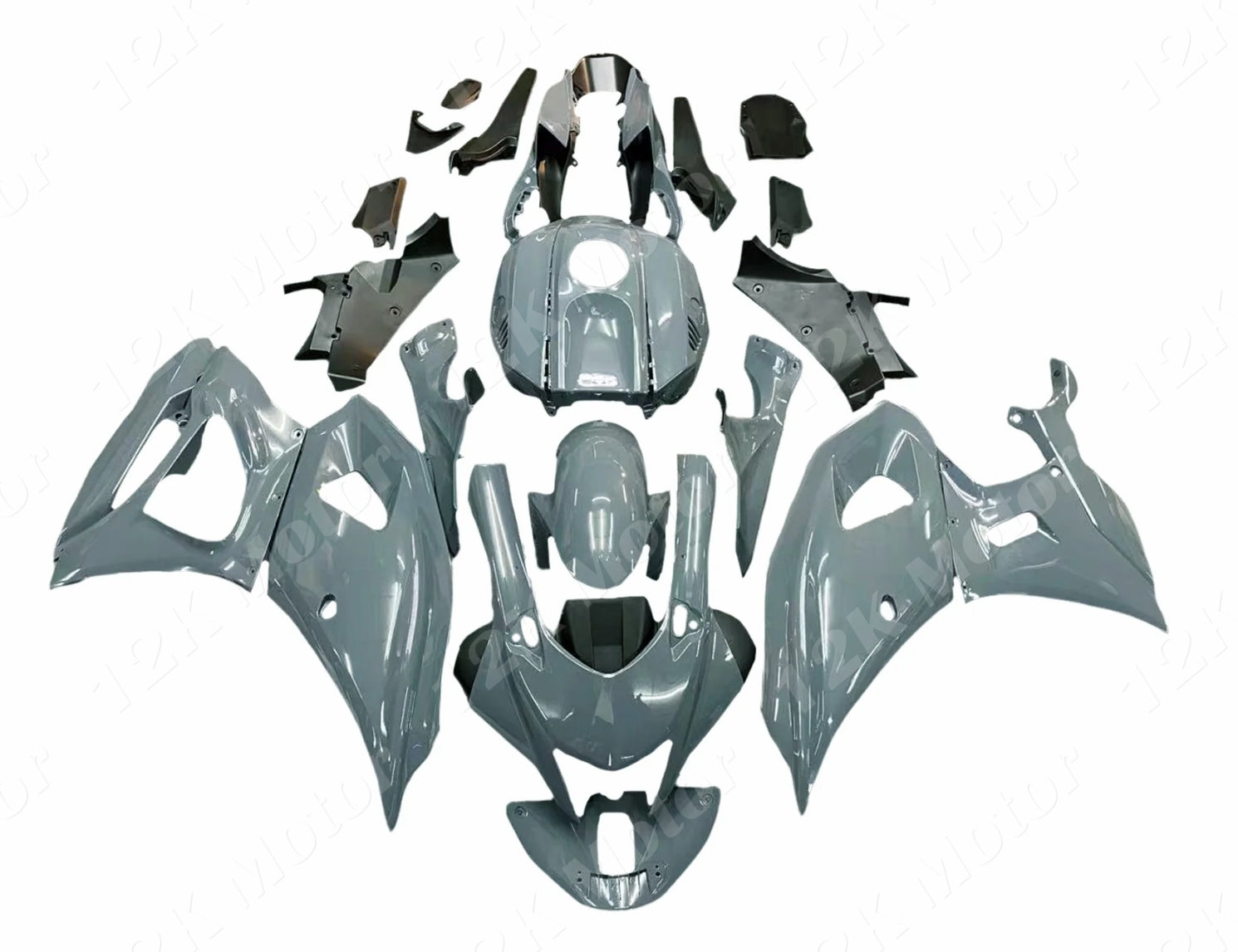 Nardo Grey Fairing Kit For Yamaha R7 – MOTORCYCLE FAIRING | 12K MOTOR