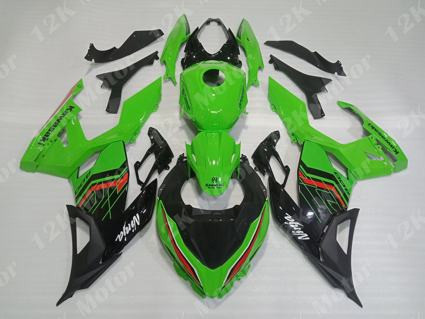 GREEN DESIGN FAIRING KIT FOR KAWASAKI Ninja 400 NINJA400 2023