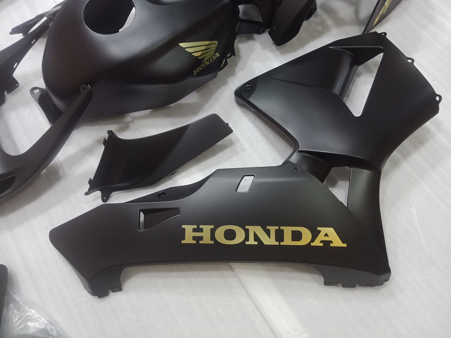 ---AU STOCKING---Fit Honda CBR600RR 2005 2006 Matt Black Fairing Kit