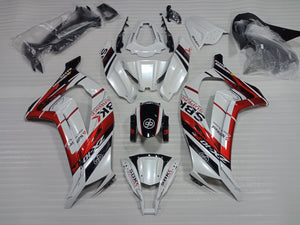 ---AU STOCKING---Pear White Red Fairing Kit For KAWASAKI ZX10R 2011 - 2015 With Cowl