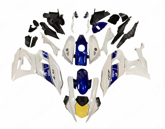 Blue White Fairing Kit For Yamaha R7