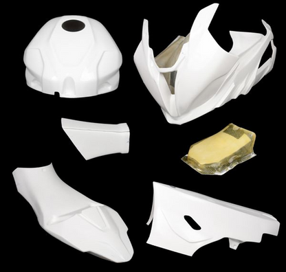 BMW S1000RR 2023-2024 Fiberglass Race Fairing Kit Customize Design