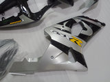---AU STOCKING---Black Silver Fairing Kit For Suzuki GSXR GSX-R 1000 2000 2001 2002