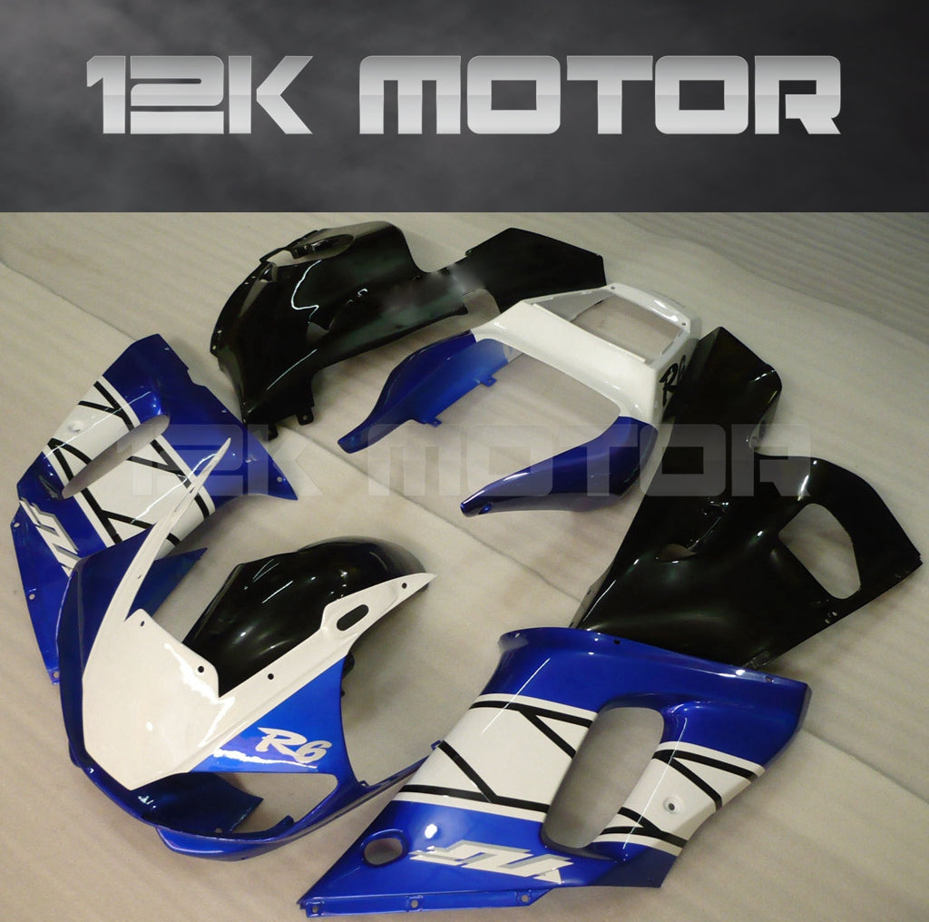 Custom 2002 R6 Factory Color Fairing Kit for Yamaha R6 1998 1999 2000 2001 2002