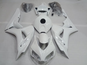 ---AU STOCKING---White Fairing Kit for Honda CBR1000RR 2006 2007